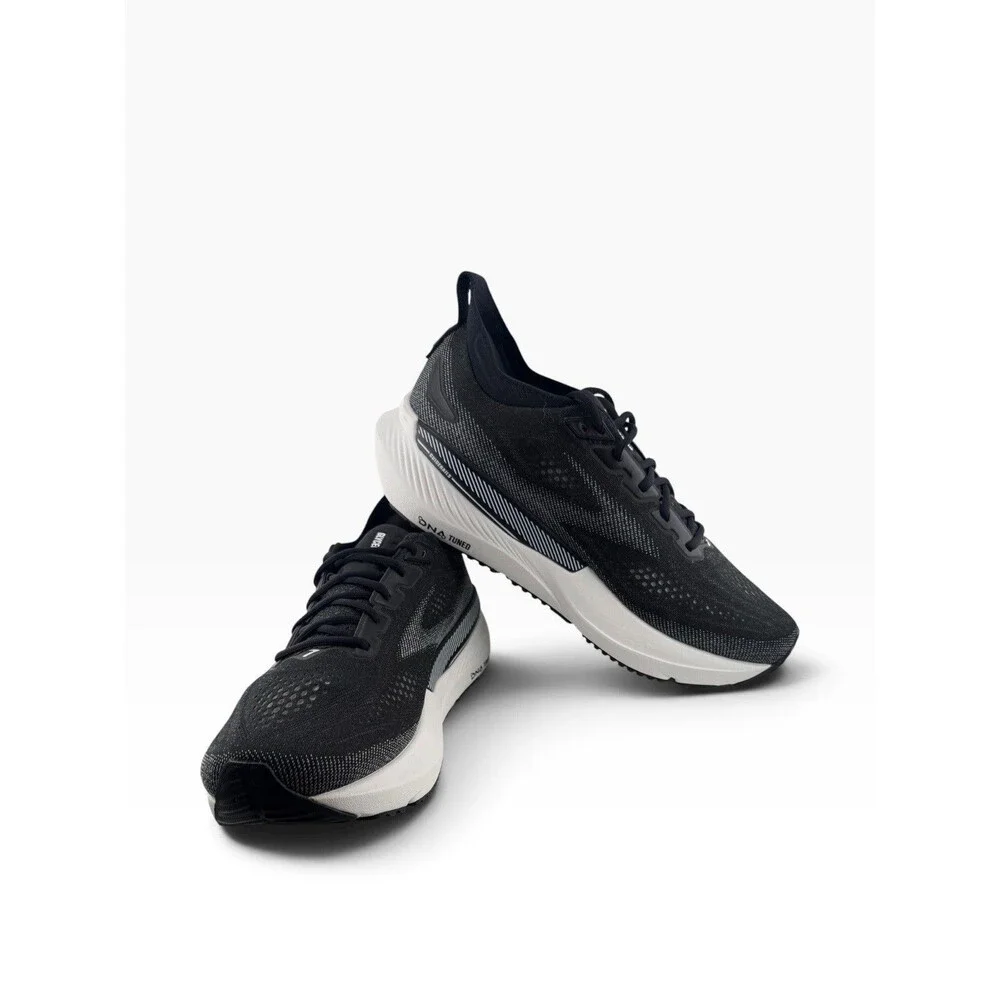 Brooks Glycerin GTS 23 Men’s 12 D Black Grey Running Shoes 110503 New